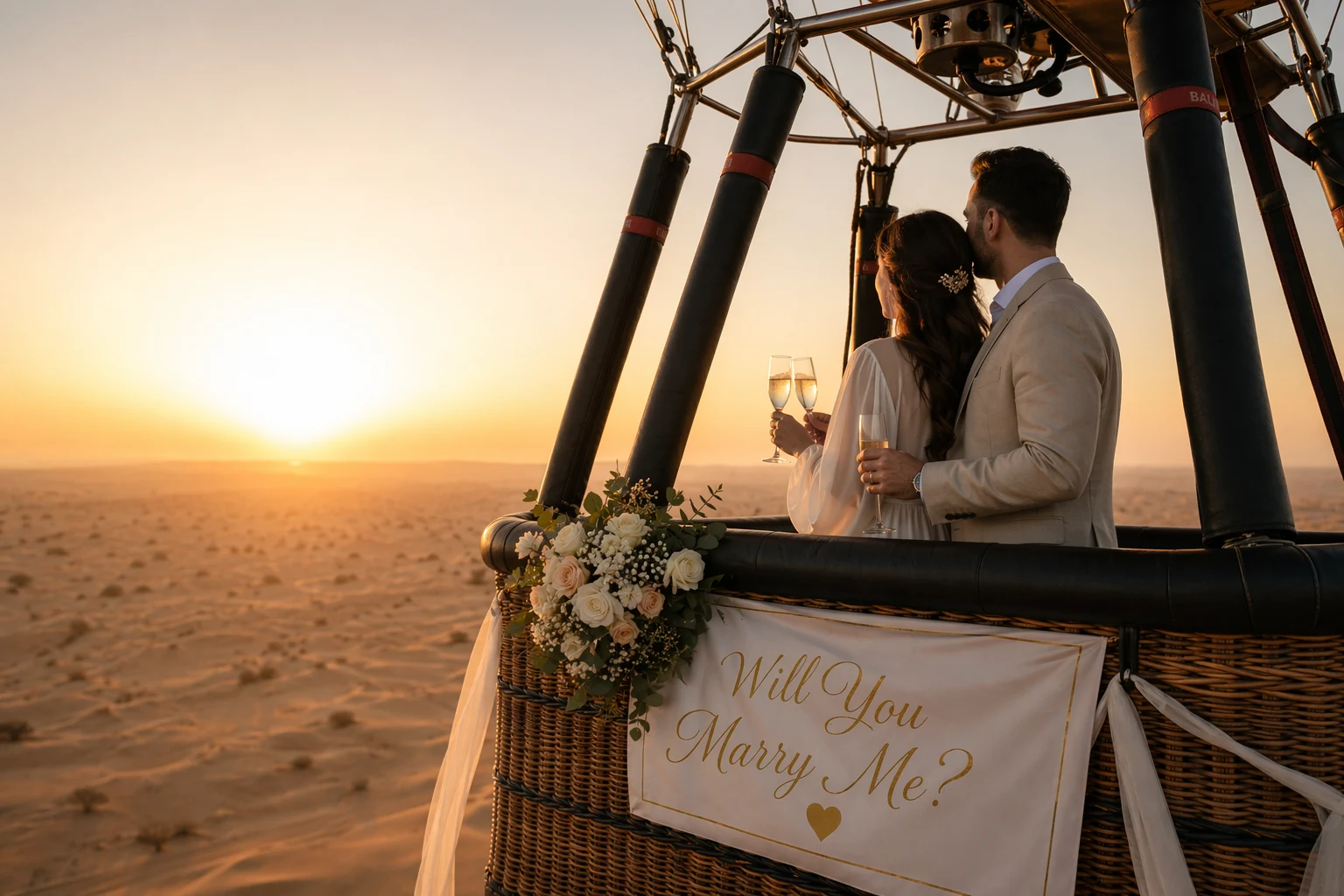 Planning a Private Charter Proposal in Dubai