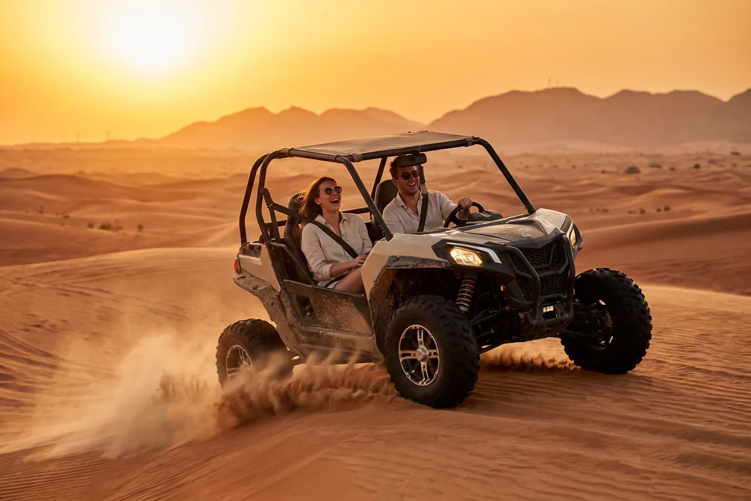 Couples Buggy Dubai - desert ride in Dubai