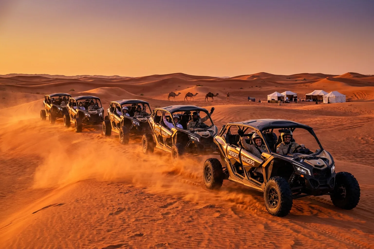Group Buggy Dubai - desert ride in Dubai