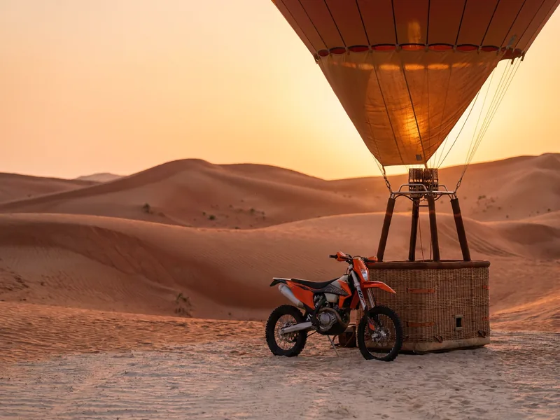 Balloon + Dirt Bike Combo Dubai package