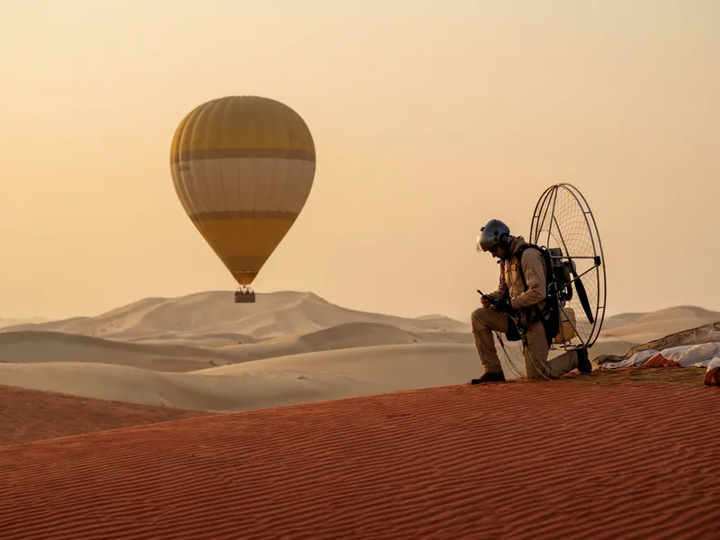Balloon + Paramotor Combo Dubai package