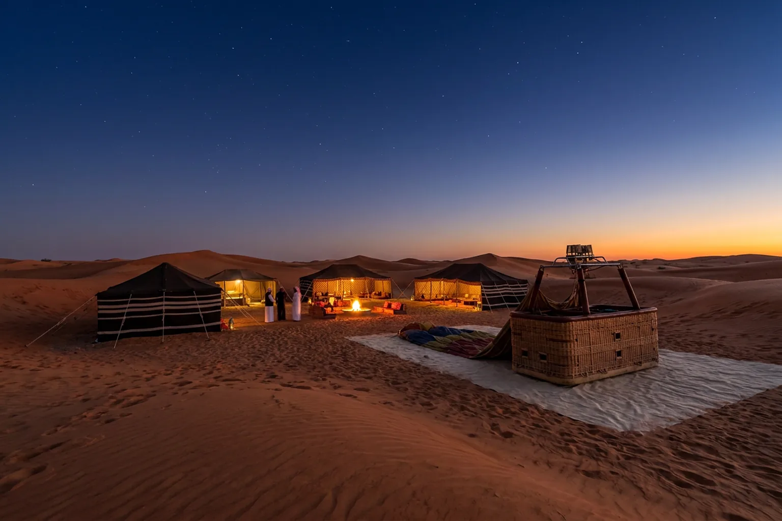 Overnight Desert Camp Combo Dubai - Dubai desert celebration
