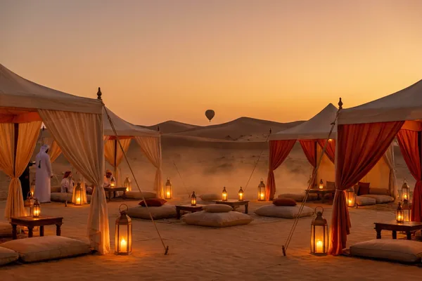 Private multi-activity desert day blending sunrise and dune driving
