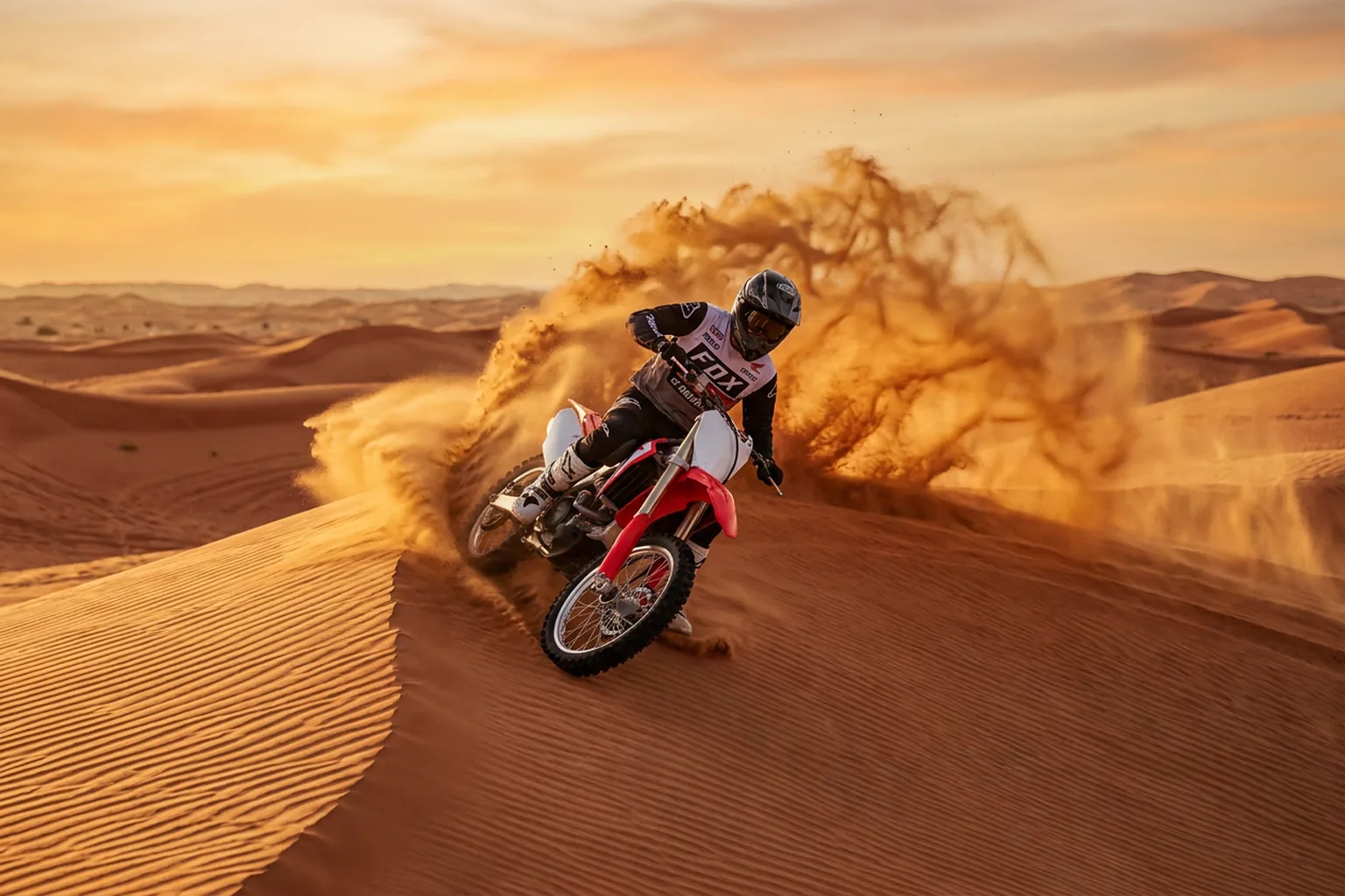 Intermediate Dirt Bike Dubai - desert ride in Dubai
