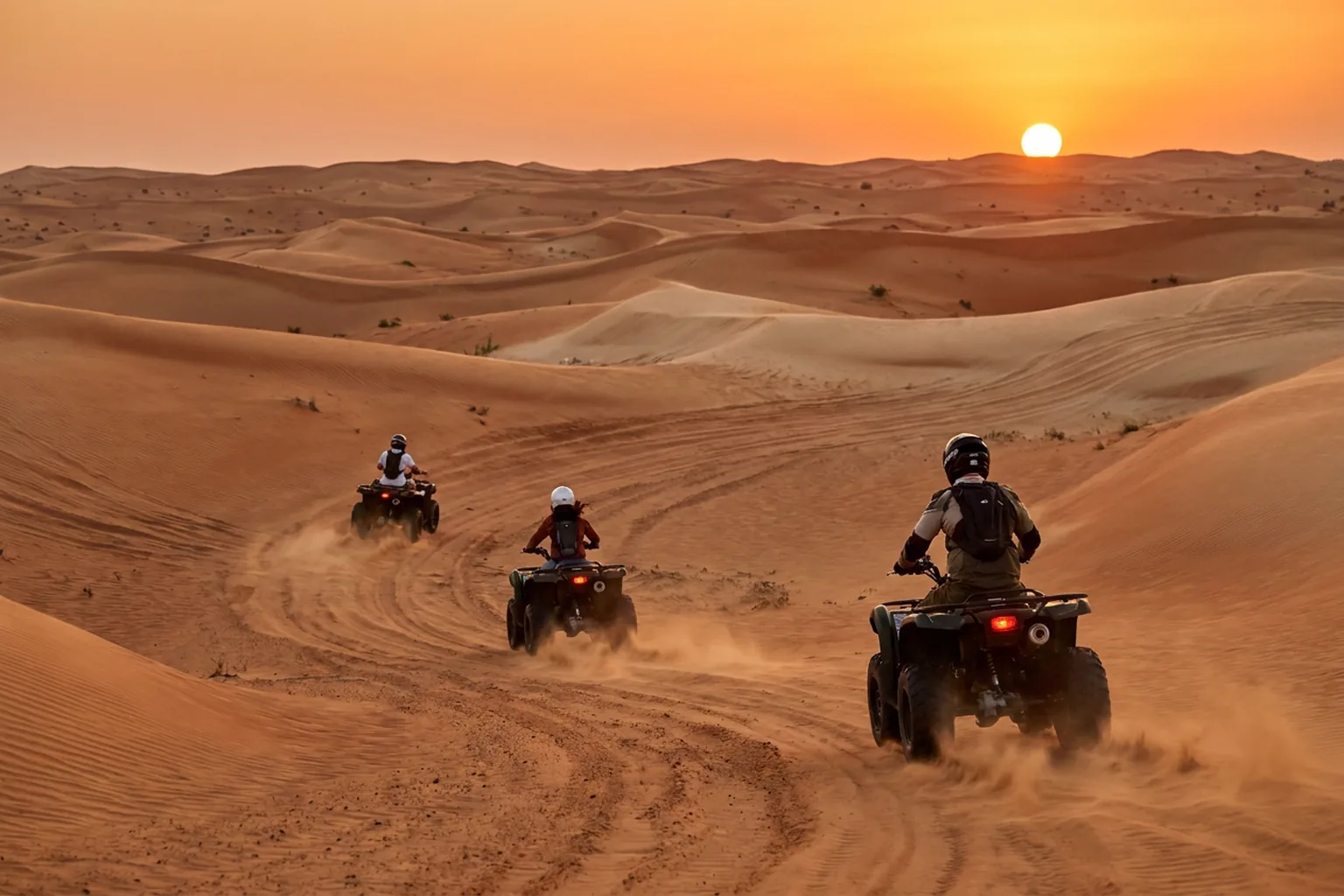 2-Hour Quad Biking Dubai - desert ride in Dubai