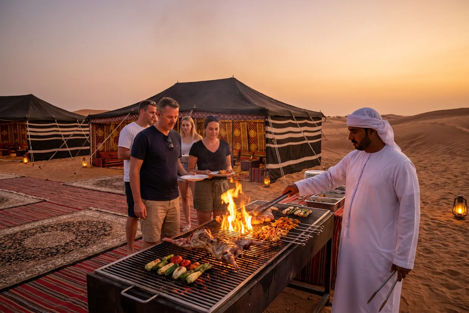 BBQ Dinner Desert Safari Dubai - Dubai desert safari experience