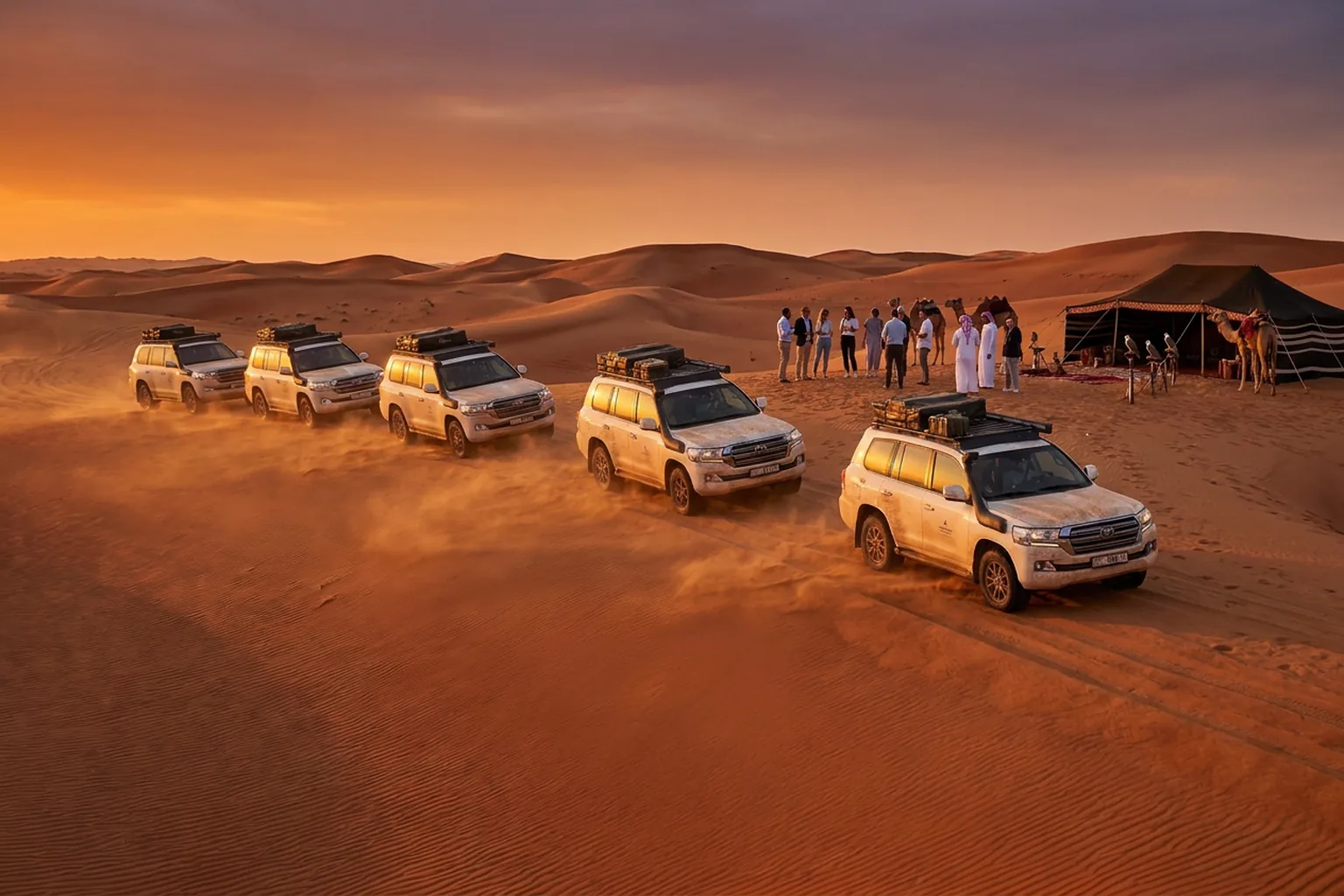 Group Desert Safari Dubai - Dubai desert safari experience