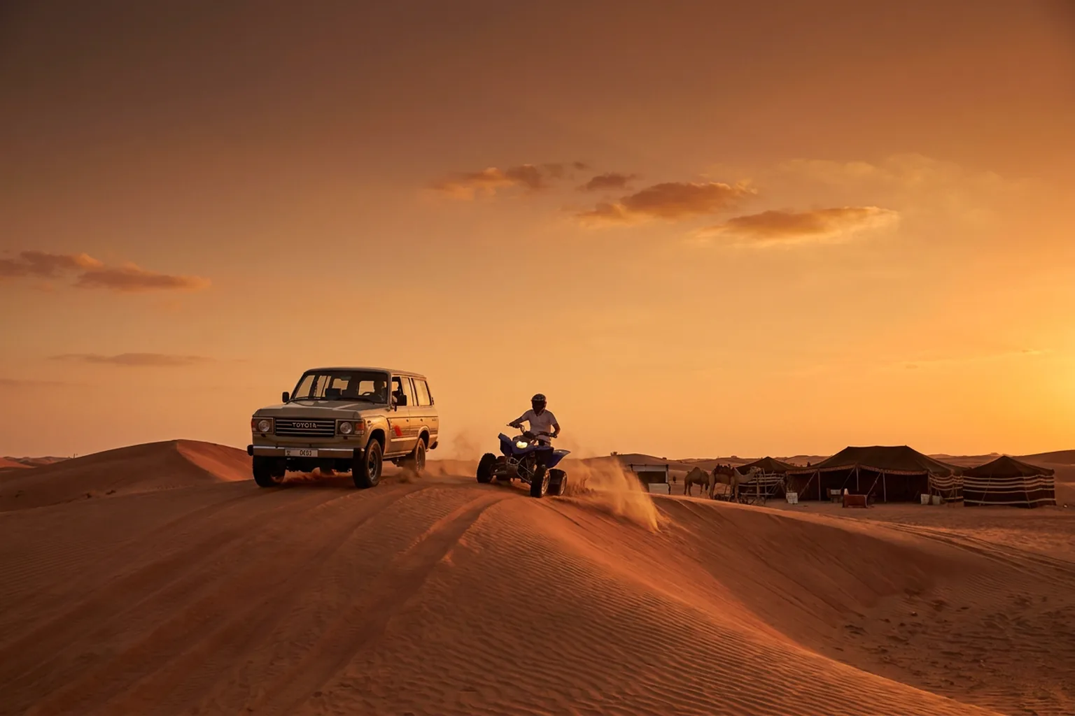 Safari with Quad ATV Dubai - Dubai desert safari experience
