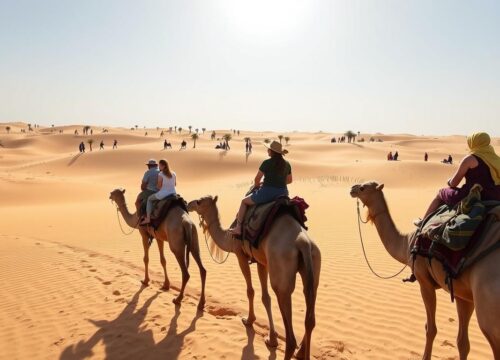 Experience Camel Riding on a Day Trip to Dubai’s Desert