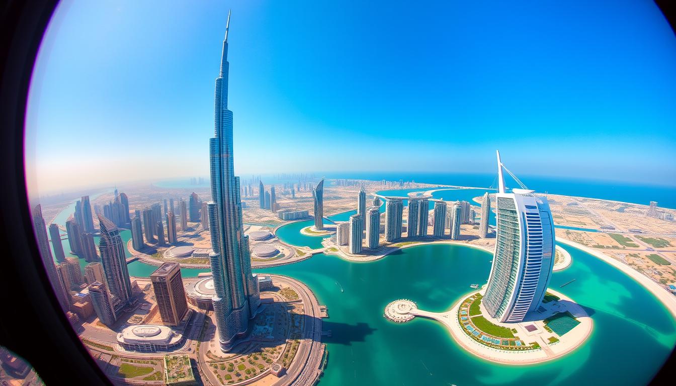 Helicopter tours Dubai