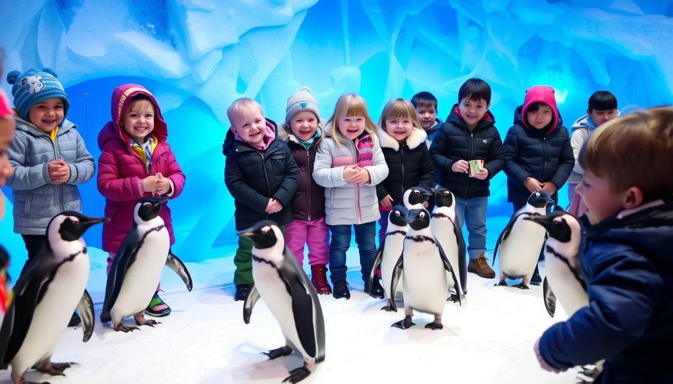 Penguin encounter Ski Dubai