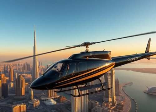 Private Helicopter Charters in Dubai: Fly Above the Skyline in Style