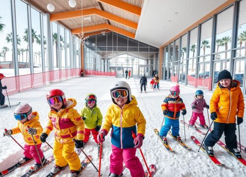 Ski Lessons for Kids at Ski Dubai: Learn to Ski in the Desert