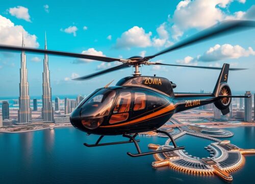 VIP Helicopter Rides in Dubai: A Luxurious Way to See the City