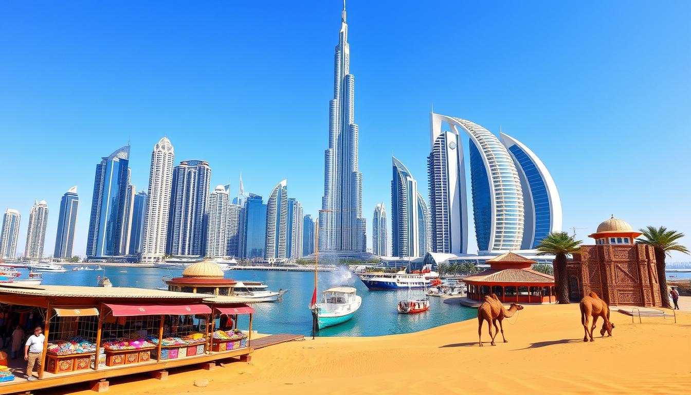 Week-long travel Dubai