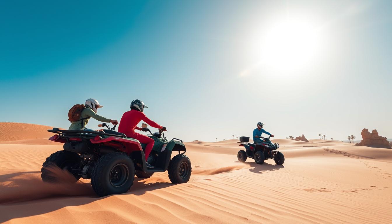 ATV quad biking Dubai desert