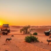 Conservation efforts desert safaris