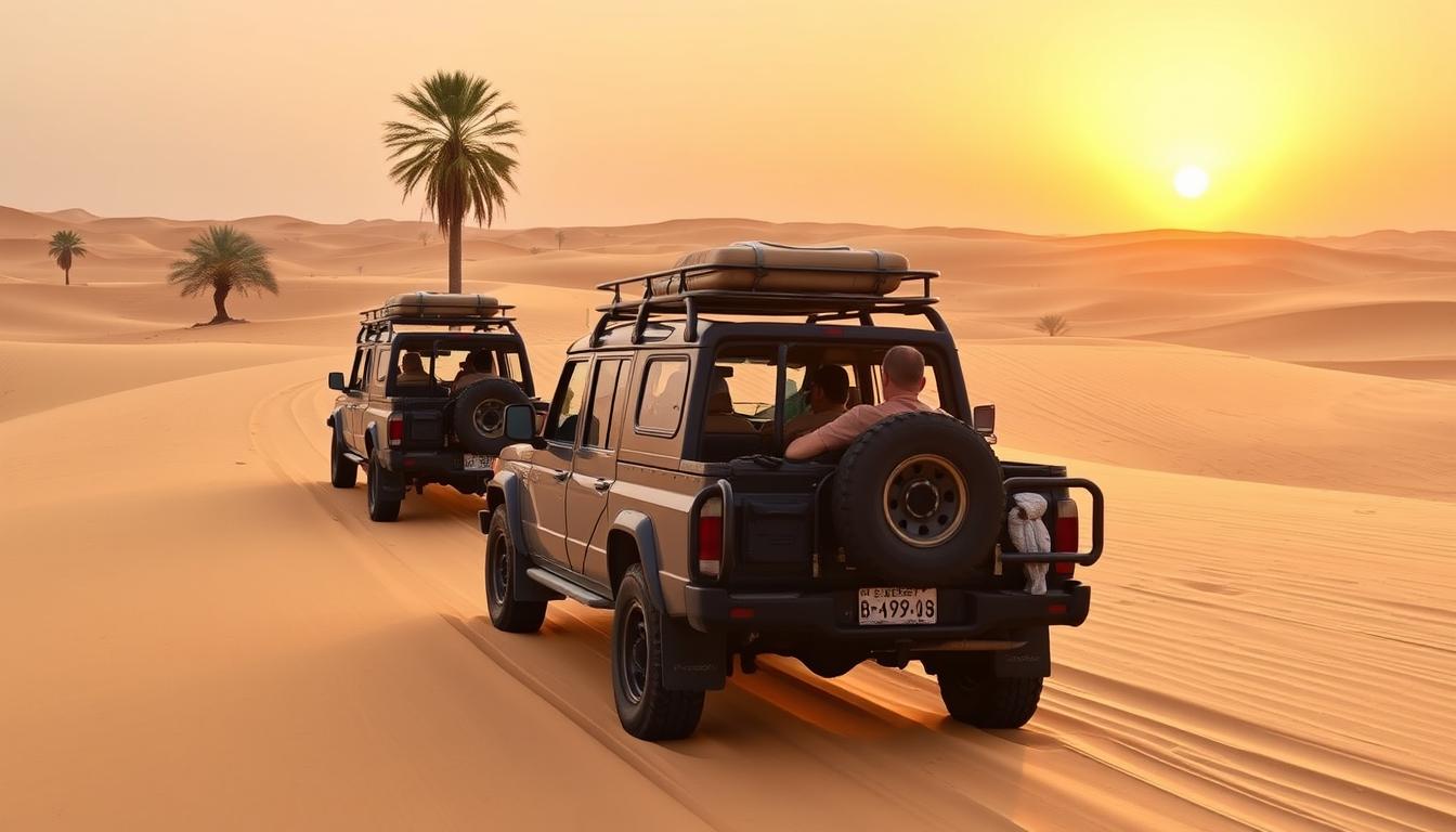 Desert safari pickup near Al Safa Dubai