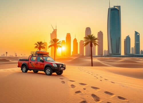 Book Your Desert Safari Pickup near Business Bay, Dubai