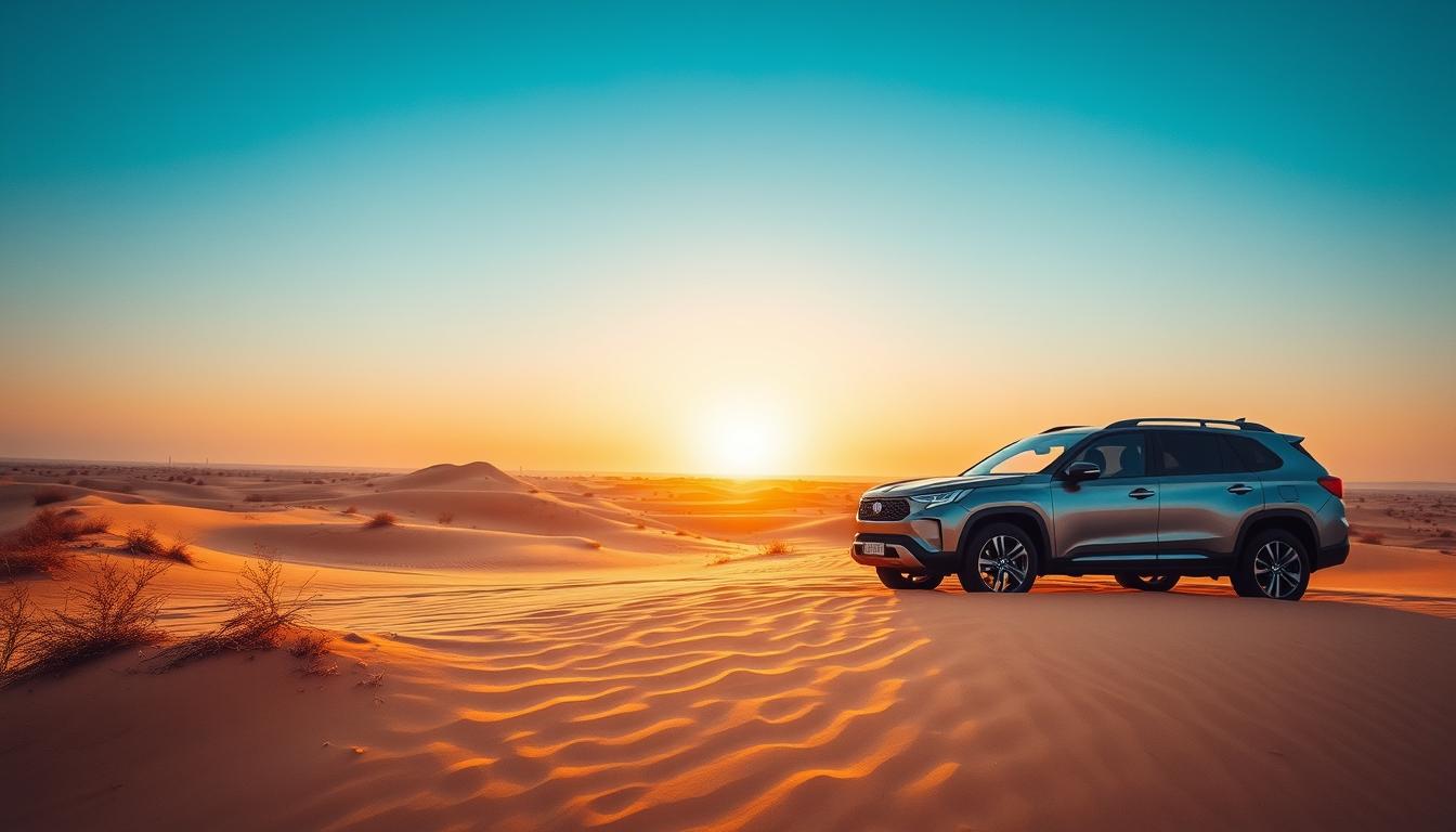 Desert safari pickup near Jebel Ali Dubai