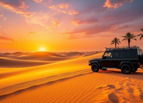 Convenient Desert Safari Pickup from The Greens Dubai