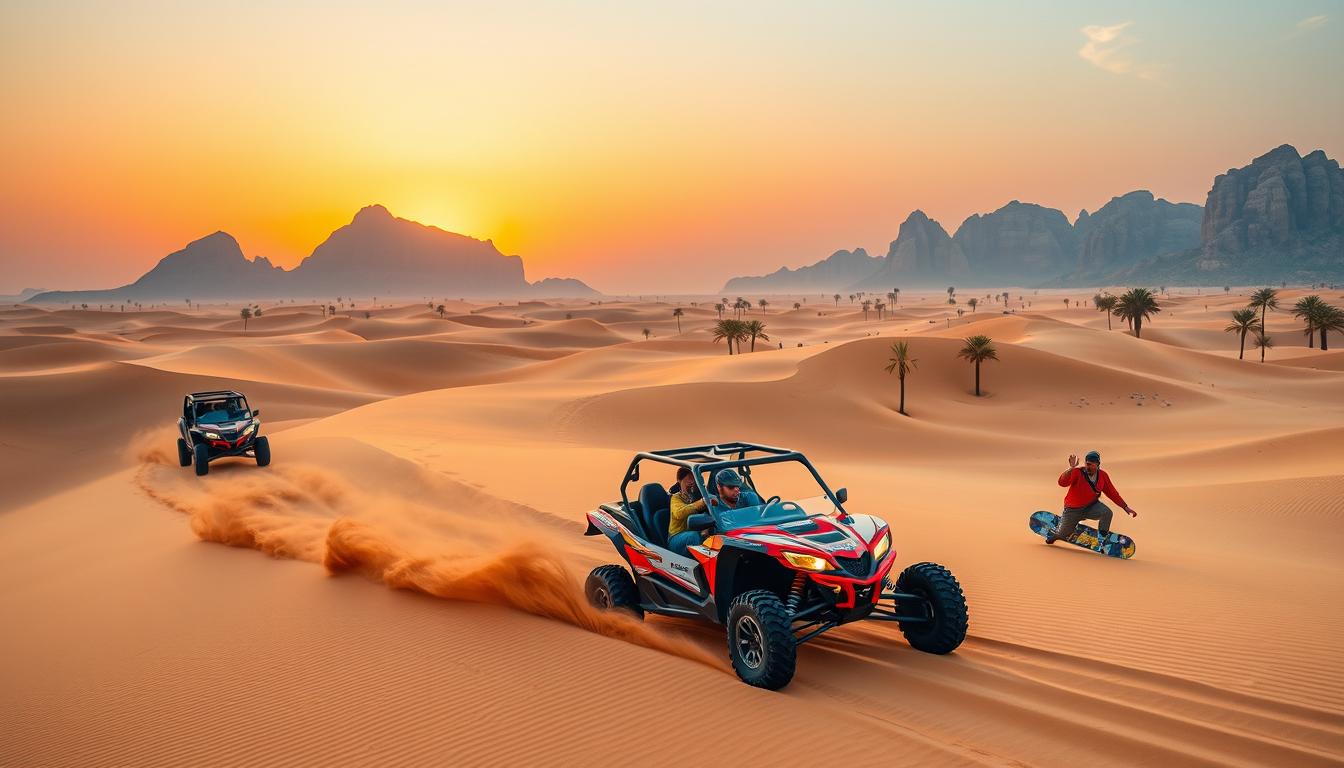 Dubai desert safari for thrill-seekers