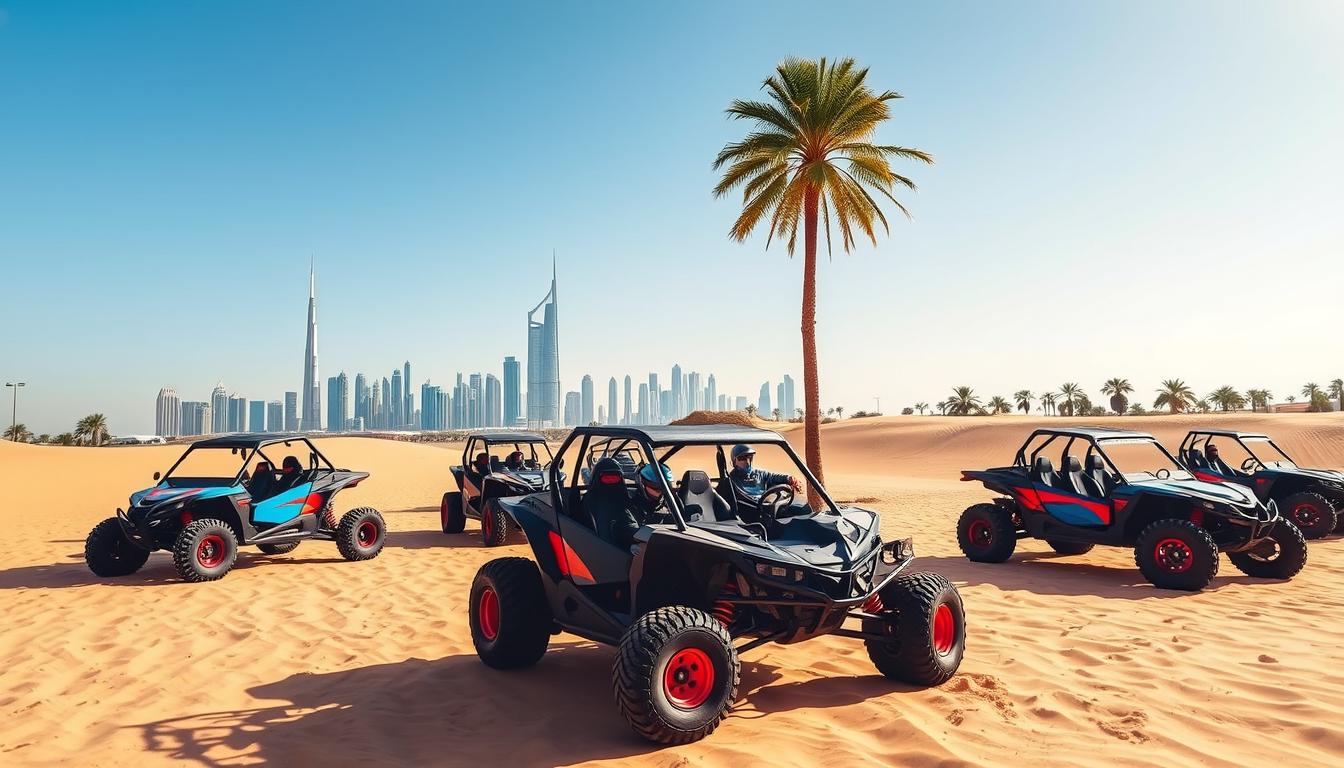 Dune buggy tour pickup near Al Safa Dubai