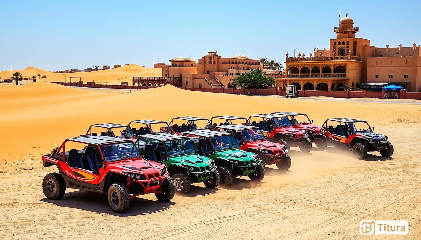 Dune buggy tour pickup near Deira Dubai