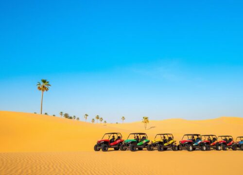 Thrill-Seeking Dune Buggy Tour Pickup Just Minutes from Jumeirah, Dubai