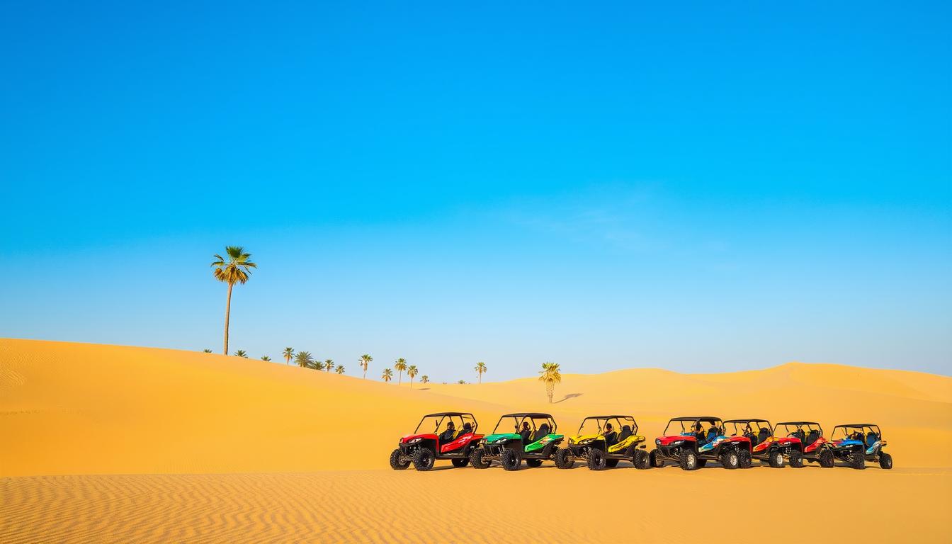 Dune buggy tour pickup near Jumeirah Dubai