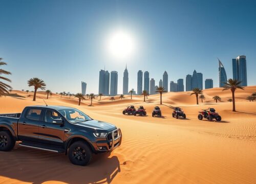 Quad Biking Tour Pickup Near Business Bay, Dubai – Adventure Awaits