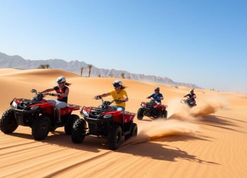 Quad Biking Tour Pickup near Deira, Dubai: Uncover the Desert’s Hidden Gems