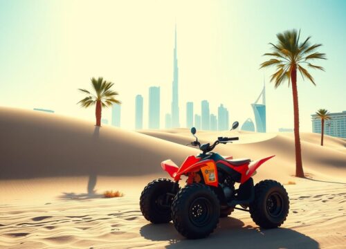 Exhilarating Quad Biking Tour Near Dubai Healthcare City