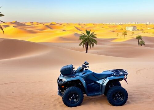 Quad Biking Tour Pickup Near Dubai Sports City: Explore the Desert