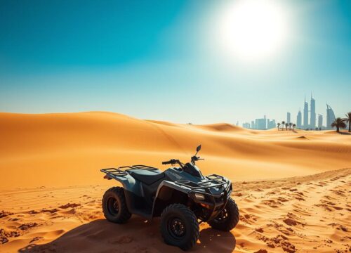 Discover the Dunes: Quad Biking Tour Pickup in Jumeirah, Dubai