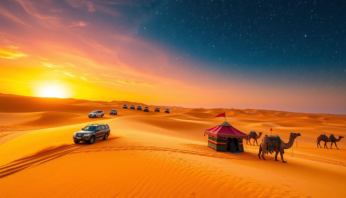 Unique desert safari experiences Dubai