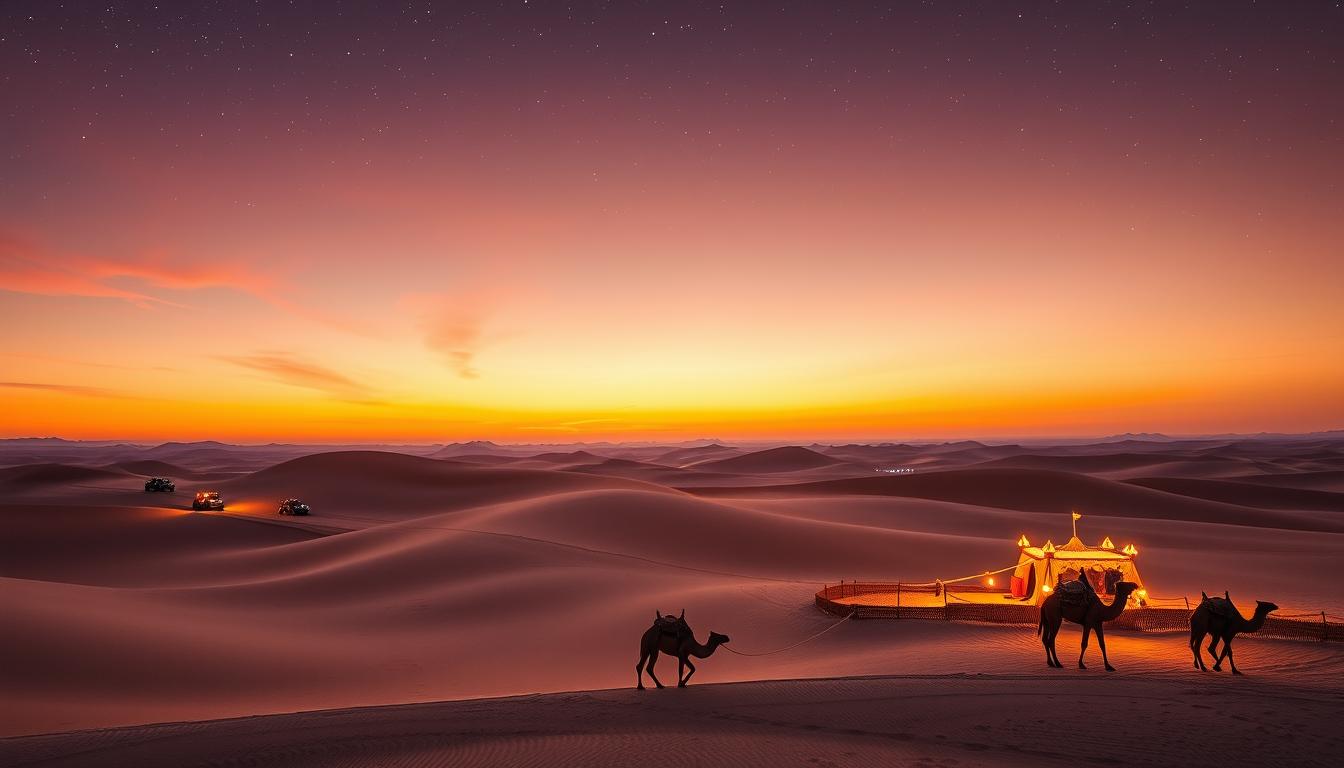 Unique desert safari experiences Dubai