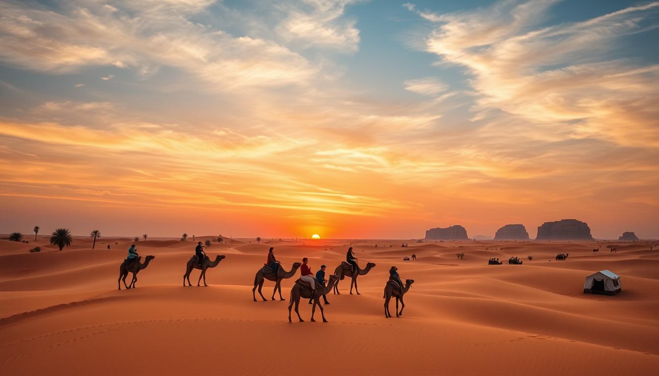 Camel Riding and Other Activities in Desert Safaris