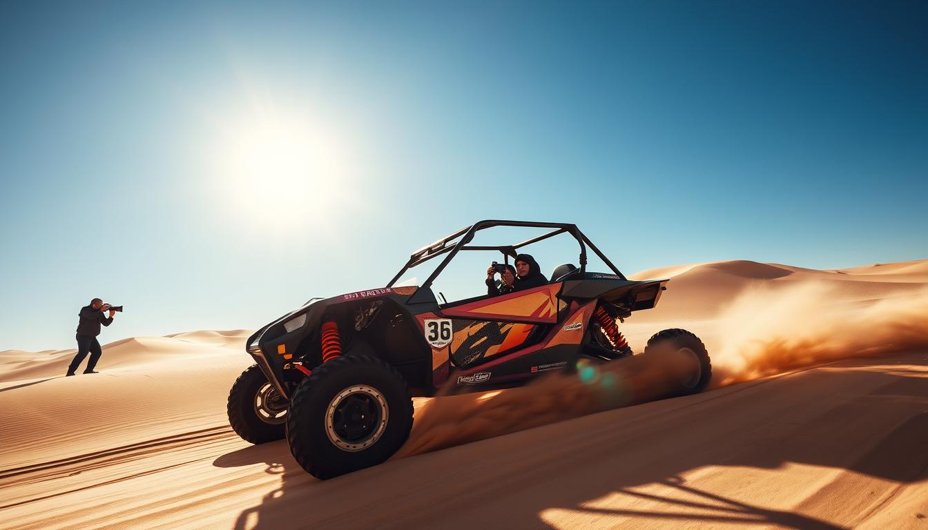 Capturing Stunning Photos on a Dune Buggy Ride