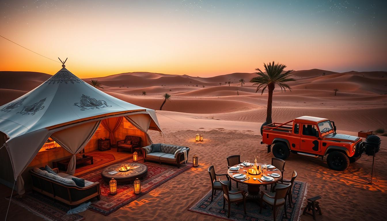 Desert Safari Tours with Luxury Camp Experiences