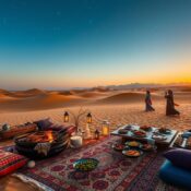 Evening Desert Safari: BBQ Dinner and Live Entertainment