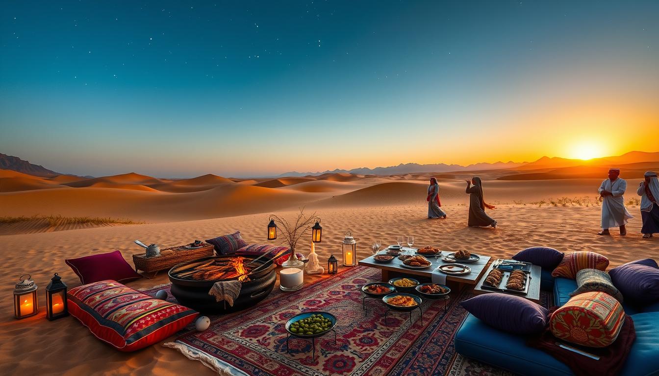 Evening Desert Safari: BBQ Dinner and Live Entertainment