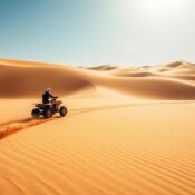 Exploring Dubai’s Golden Sands on a Quad Bike