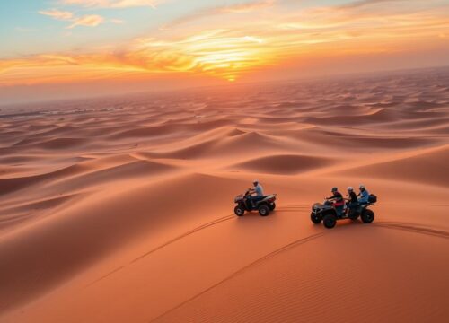 Quad Biking at Sunrise: A Unique Dubai Adventure