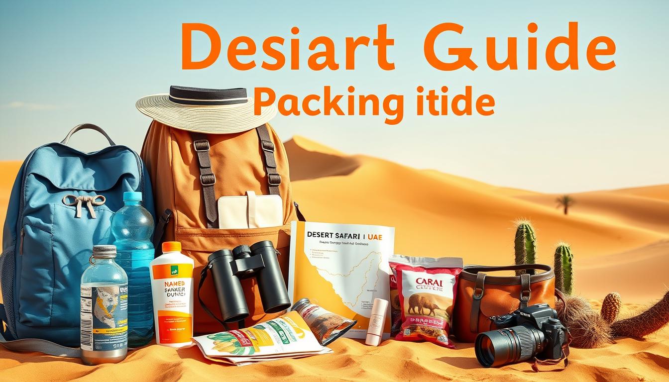 What to Pack for Your Desert Safari Tour