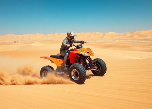 Exhilarating Quad Bike Adventures in Dubai