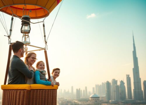 Are kids allowed in hot air balloon Dubai?
