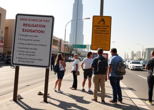 Are tourists allowed to drive in Dubai?