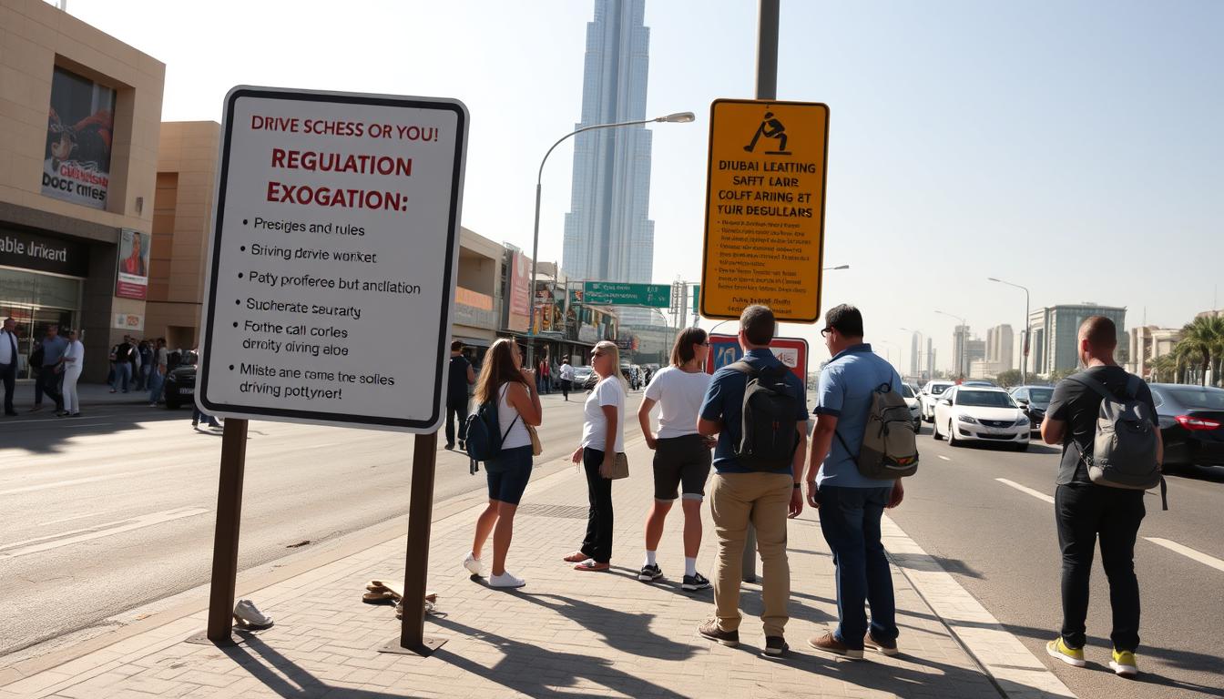 Are tourists allowed to drive in Dubai?