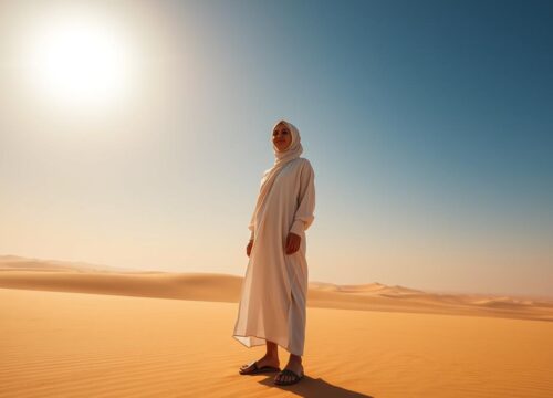 Can I wear shorts in Dubai desert?